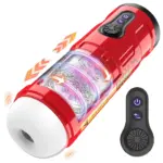 Rotating Thrusting Male Masturbator with Vibration